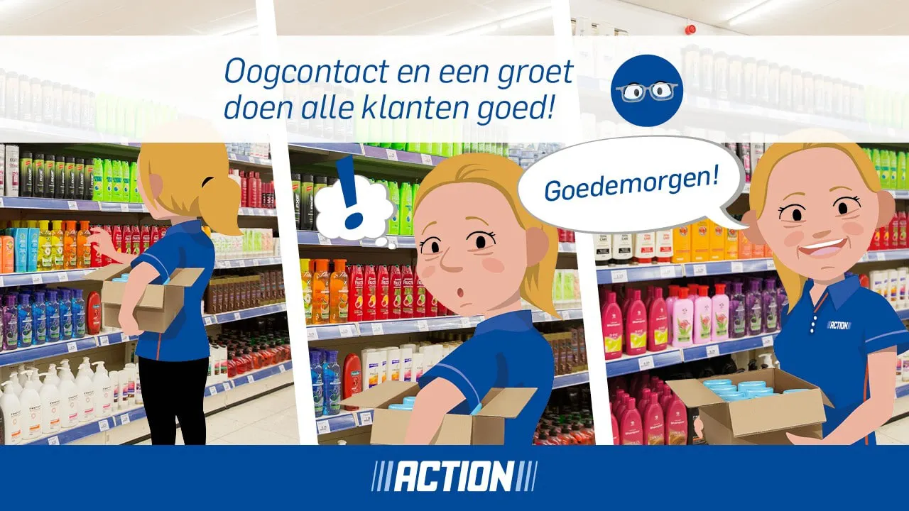 Klant op 1 programma de Action
